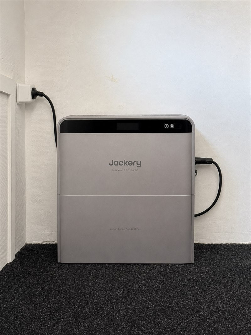 Jackery thuisbatterij geïnstalleerd in Best